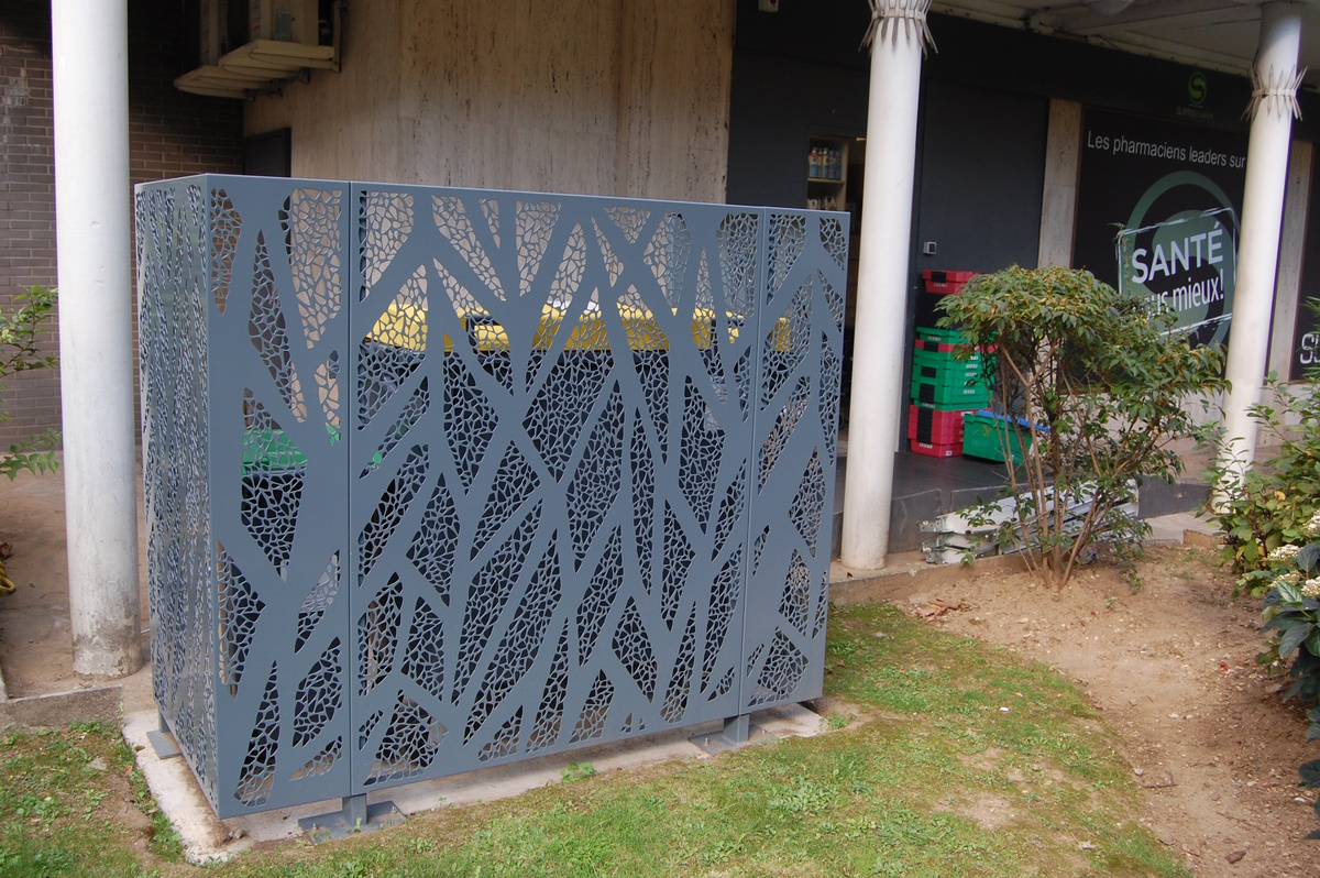 Local Poubelle CAPRICHO RIDGE par Dampere